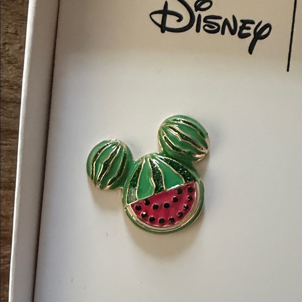 BaubleBar x Disney Watermelon Mickey Earrings, New In Box - Picture 2 of 3